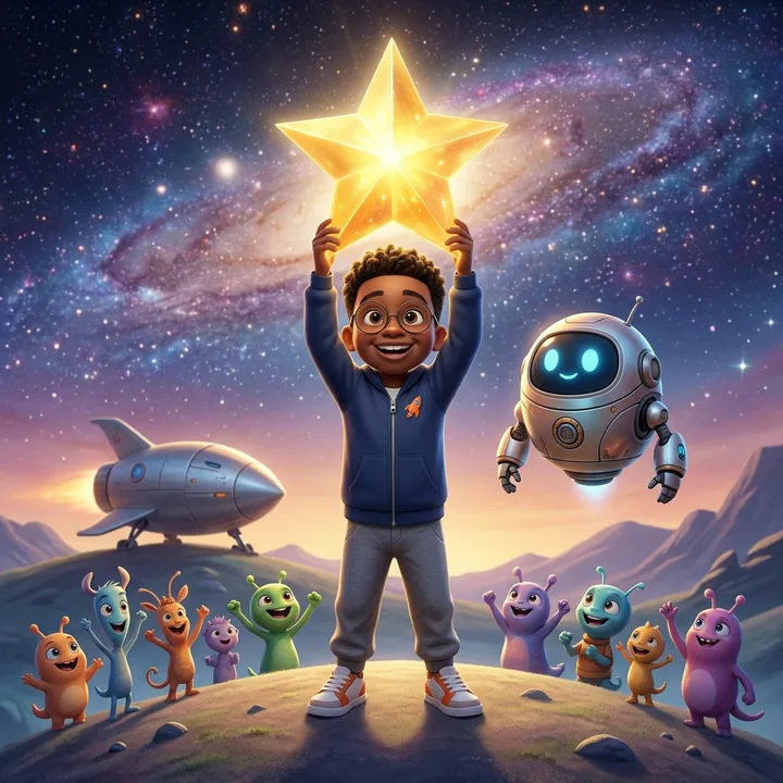 Cover of Marcus and the Comet Crew
